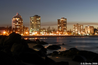 Twilight in Coolangatta, Queensland