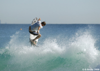 Surfer in Coolangatta, Queensland