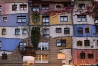 Famous apartment house in Vienna