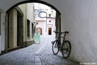 Bicycle - common transport in Austria