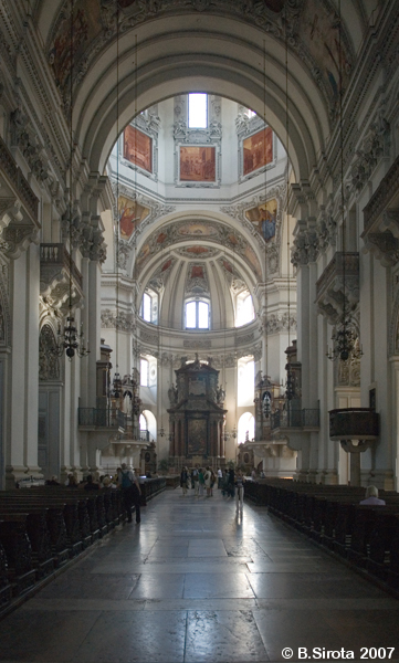 Salzburg Cathedral built in 17th century
