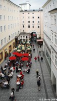 View from Mozart family house