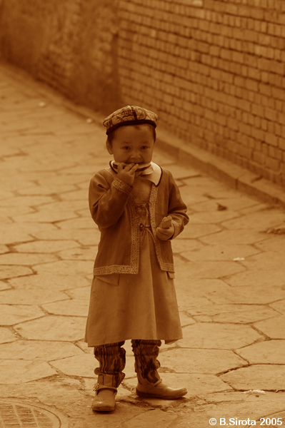 China minority kid