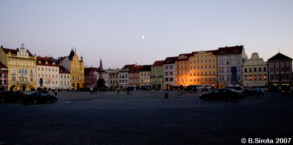 Ceske Budejovice main square