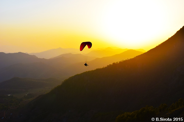 Paragliding in Bandipur