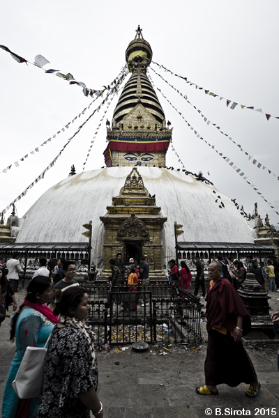 Swayambhunath Stupa in Kathmandu