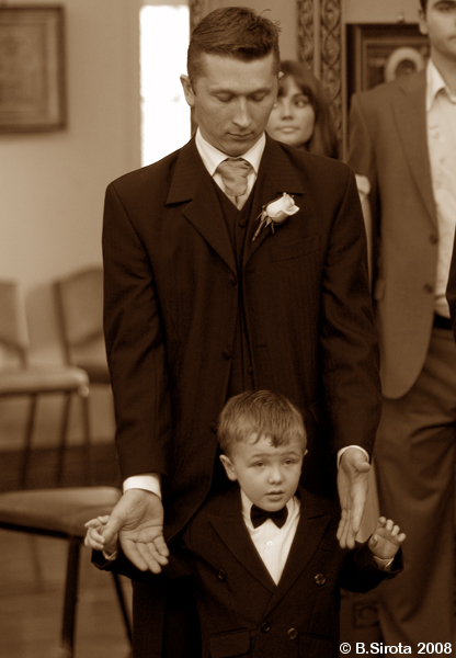 Wedding Ceremony in a Russian Orthodox Church