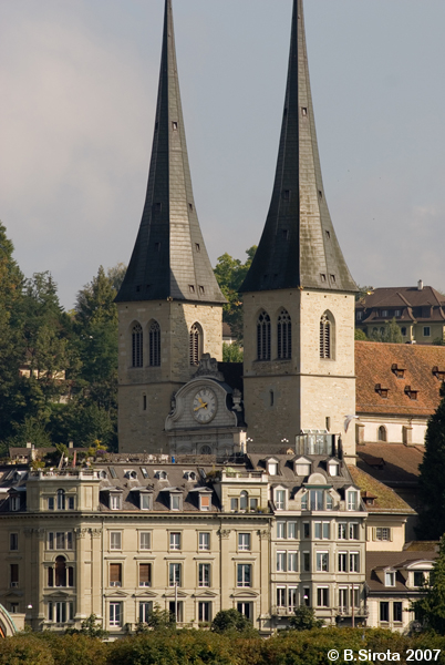 Typical architecture in Switzerland