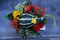 Flower decorations - Swiss style