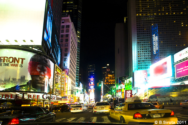 New York at night