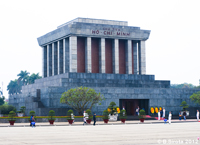 Ho Chi Minh Mausoleum in Hanoi
