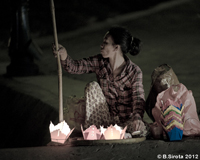 Lantern seller in Hoi An