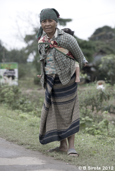 Woman And Baby From an Ethnic Minority